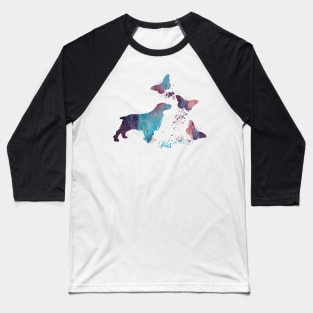 Spaniel Art Baseball T-Shirt